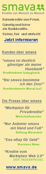 smava - Kredite von Mensch zu Mensch