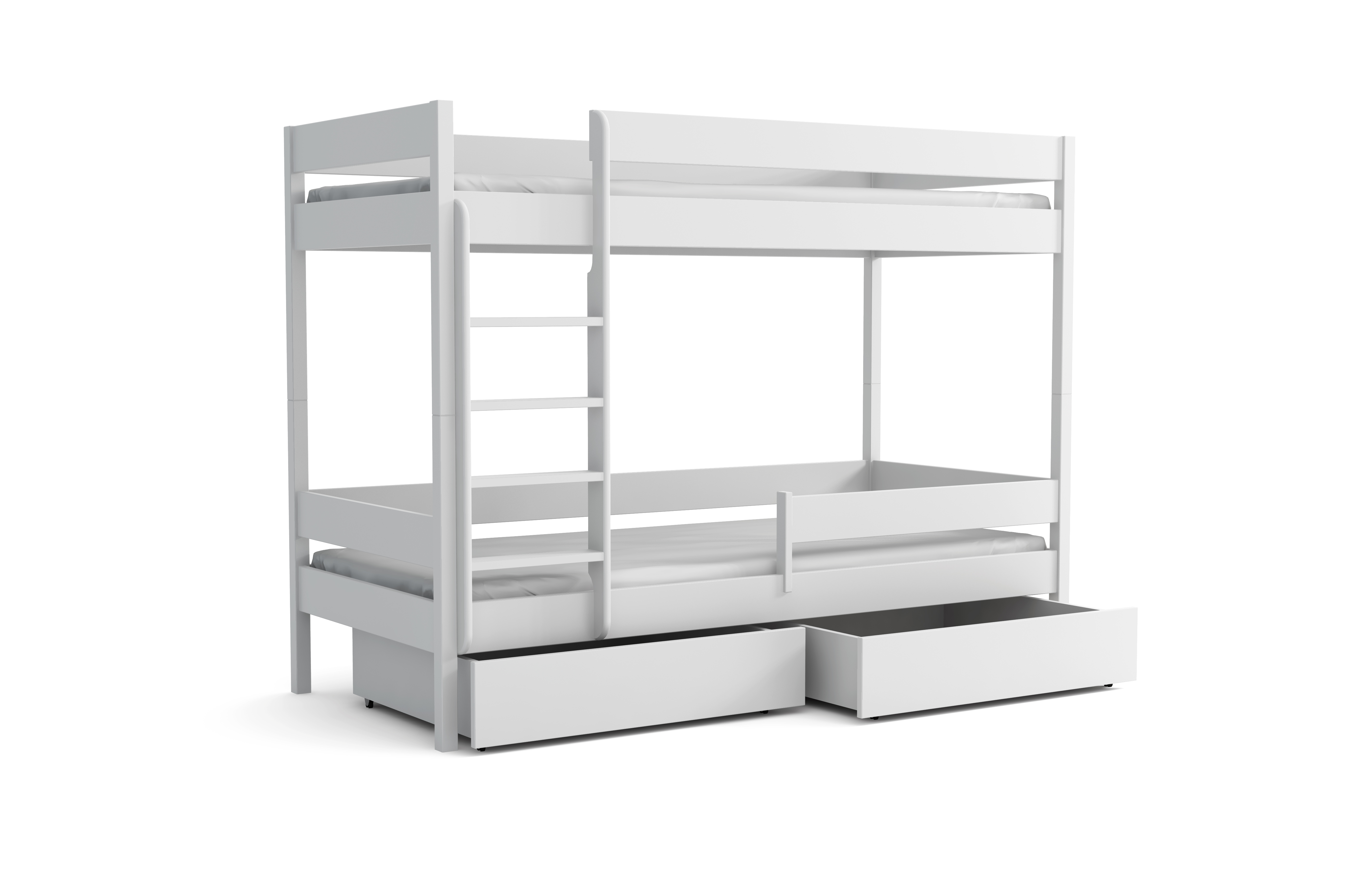 99rooms Mavie Etagenbett Weiß 80x160 cm