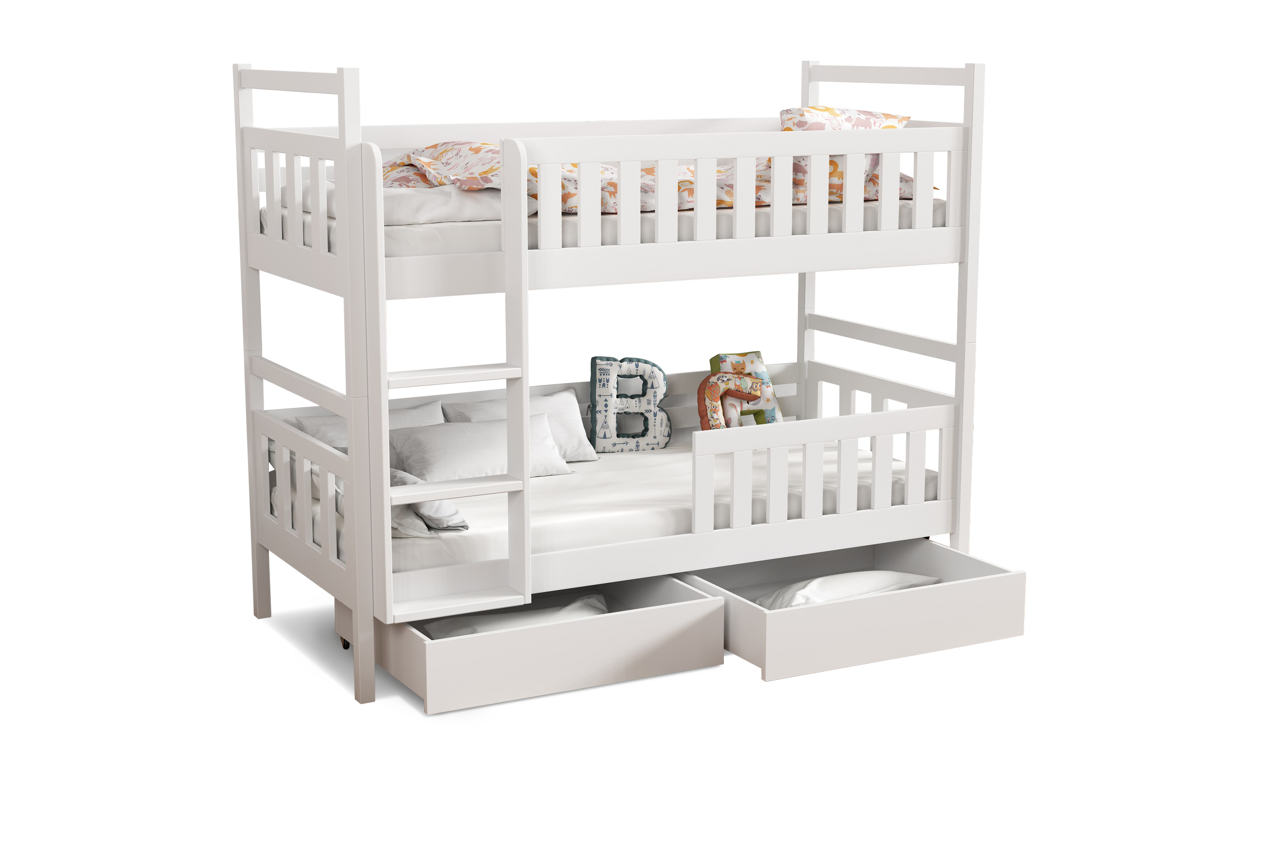 99rooms Denil II Etagenbett Weiß