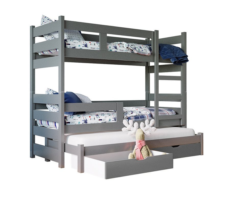 99rooms Lissy Etagenbett Grau