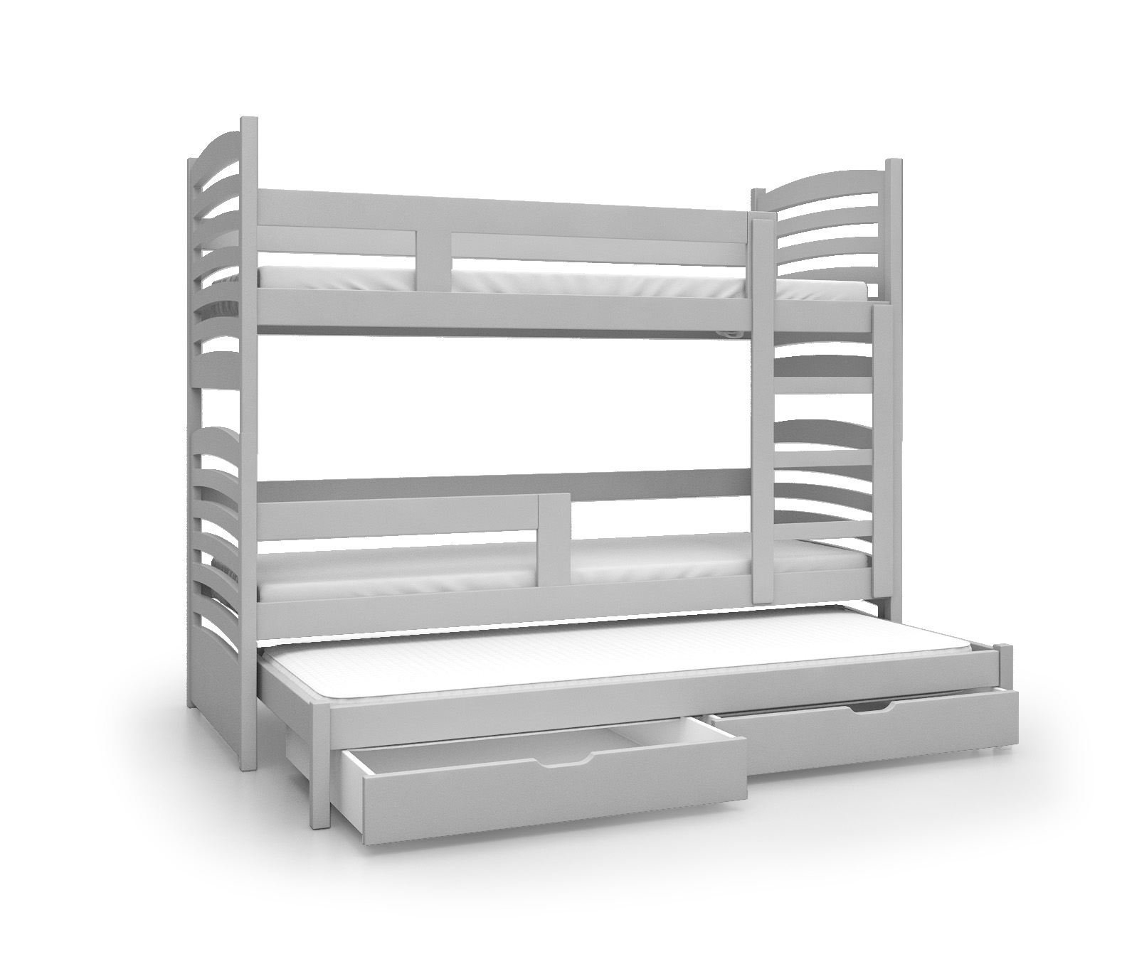 99rooms Mohikon Etagenbett Grau