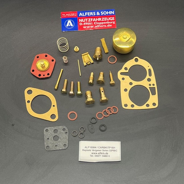 Reparatur Kit Vergaser Typ Solex 32 PBIC, Citroen 11CV mit Perfo Motor
