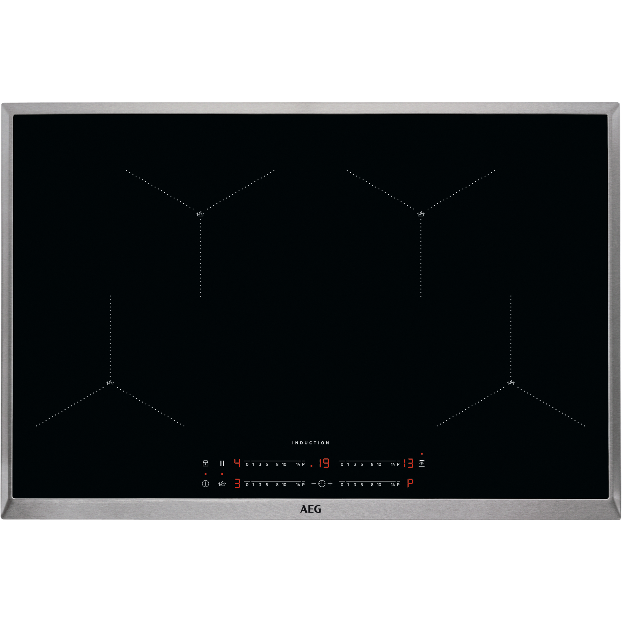 AEG 7000 Sense / Autarkes Induktionskochfeld / 80 cm IAE84411XB