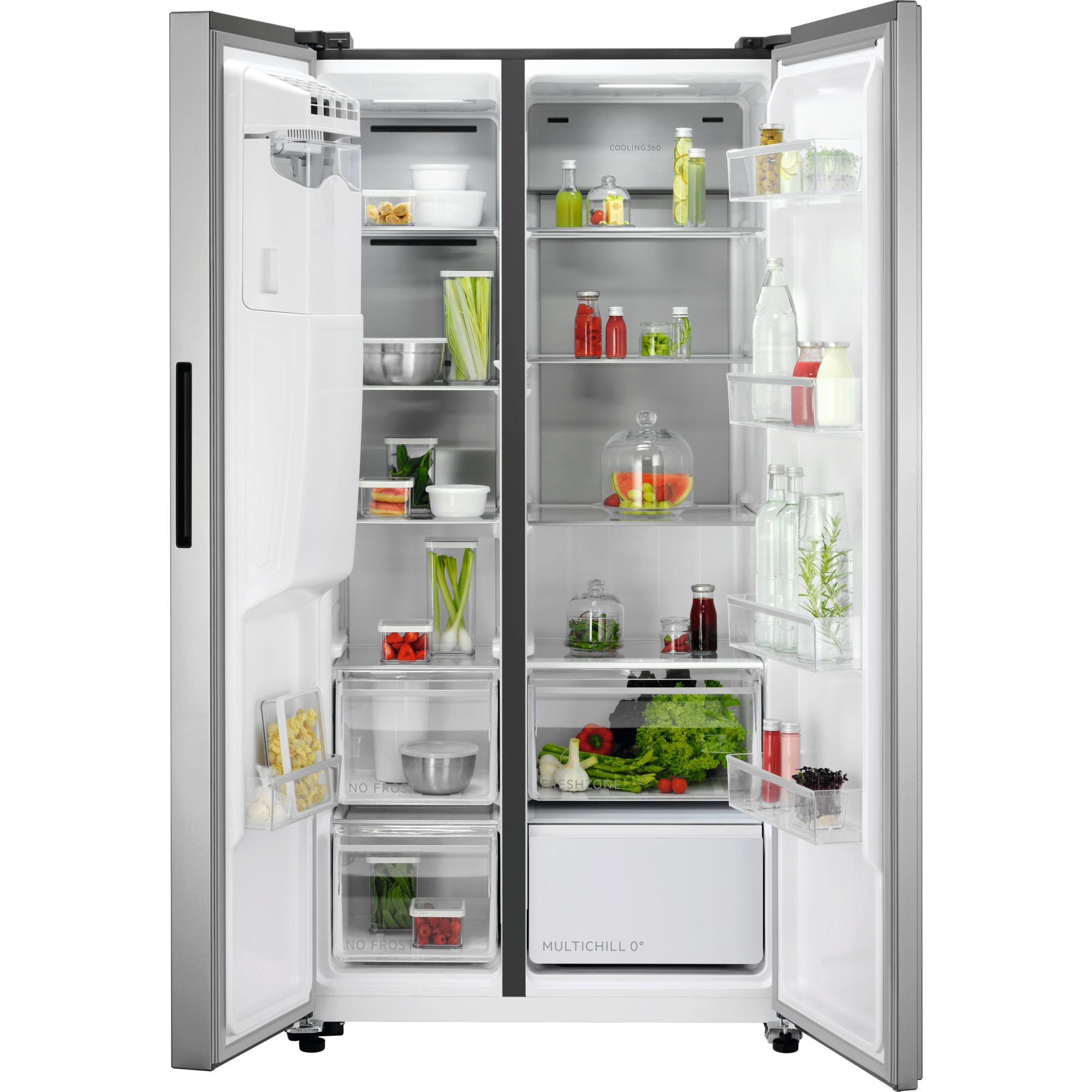 AEG 9000 MultiChill 0° / Side by Side Kühlschrank / 1770 mm / 572 L / NoFrost ORX9V351DU