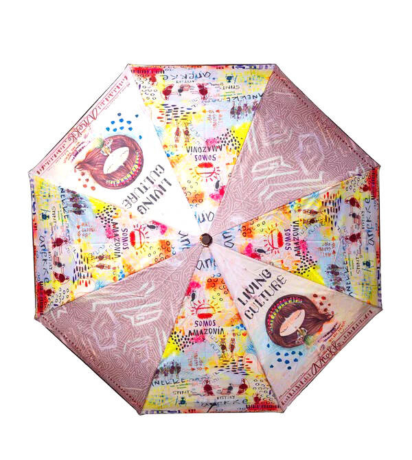 Brauner Regenschirm Anekke Für Frauen