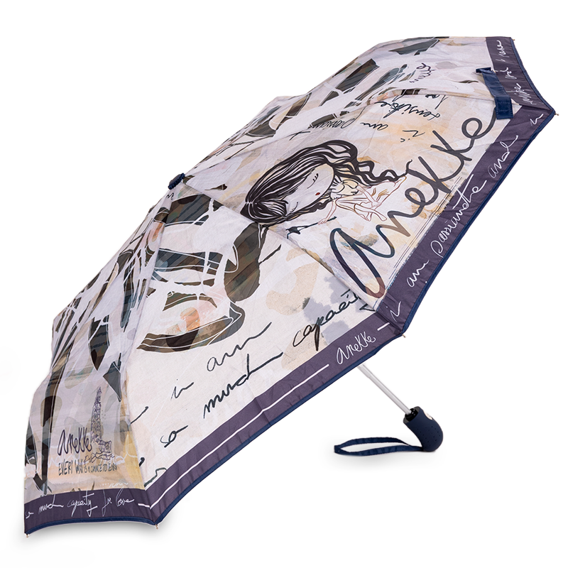 Dunkelblauer Regenschirm Anekke Für Frauen