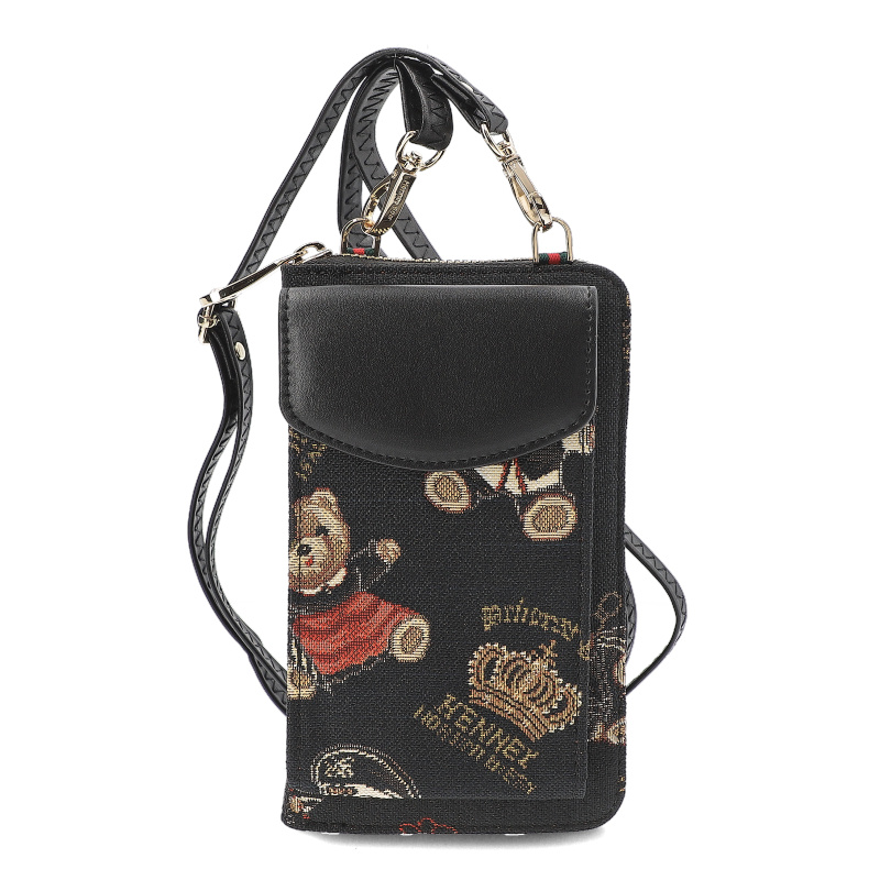 Schwarzer Geldbörse Henney Bear London Für Frauen