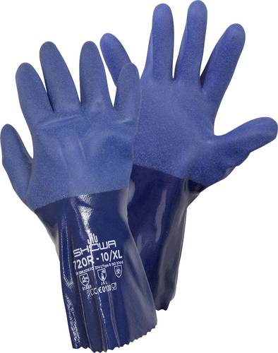 Showa 4706 720R Gr. L Nylon, Nitril Chemiekalienhandschuh Größe (Handschuhe): 9, L EN 388, EN 374-