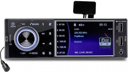 Caliber RMD402DAB-BT Autoradio DAB+ Tuner, Bluetooth®-Freisprecheinrichtung