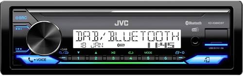 JVC KDX38MDBT Autoradio Anschluss für Lenkradfernbedienung, Bluetooth®-Freisprecheinrichtung, DAB+