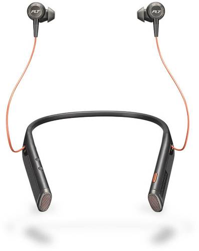 POLY VOYAGER 6200 UC Telefon In Ear Headset Bluetooth® Stereo Schwarz Noise Cancelling Lautstärker