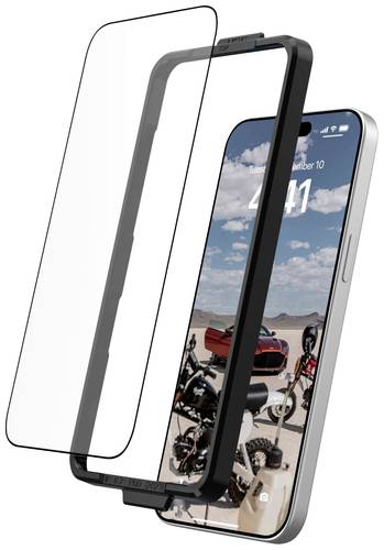 Urban Armor Gear Plus Tempered Glass Displayschutzglas Passend für Handy-Modell: iPhone 15 Pro Max