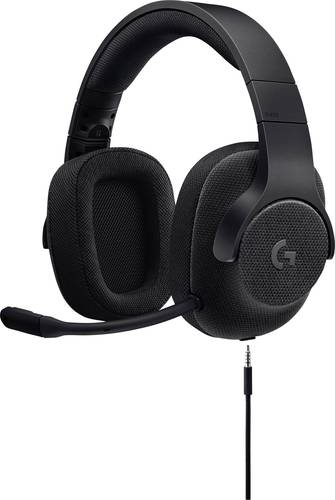 Logitech Gaming G433 Gaming Over Ear Headset kabelgebunden 7.1 Surround Schwarz Mikrofon-Rauschunter