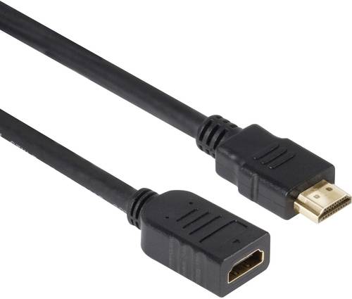 Club3D HDMI Verlängerungskabel HDMI-A Stecker, HDMI-A Buchse 5.00m Schwarz CAC-1320 HDMI-Kabel