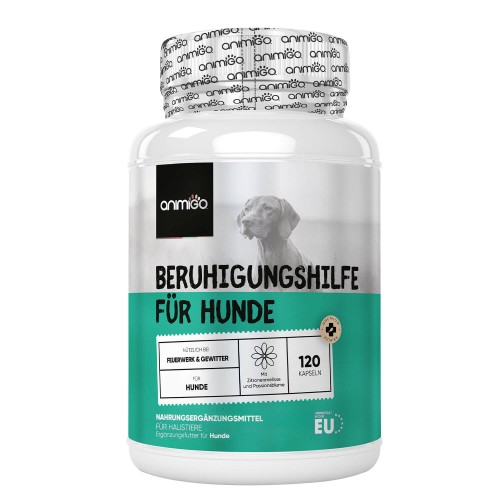 Das Beruhigungshilfe für Hunde Nahrungsergänzung mit Zitronenmelisse und Ashwagandha 120 Kapseln Online bestellen