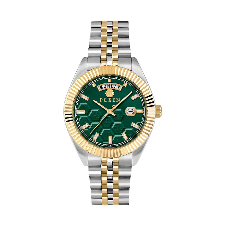 Philipp Plein Herrenuhr PLEINMETER PWPVA0424 Edelstahl