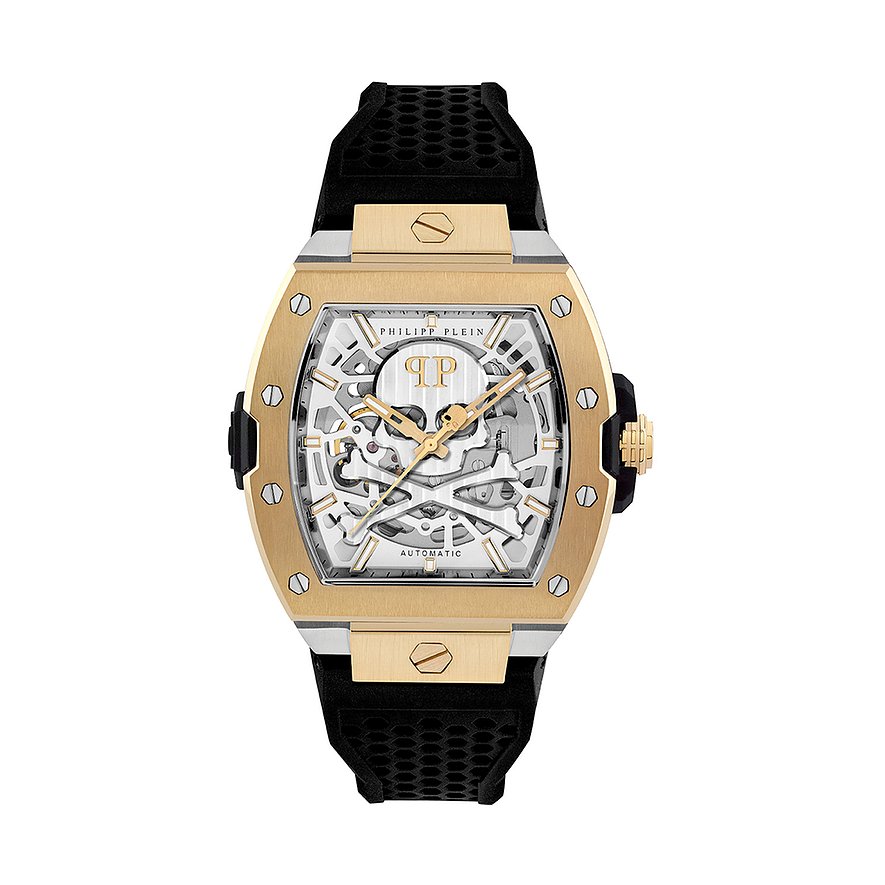 Philipp Plein Herrenuhr The Skeleton 2.0 PWJFA0825 Edelstahl