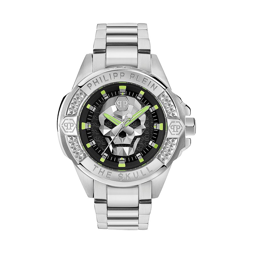 Philipp Plein Herrenuhr The Skull PWAAA2725 Edelstahl