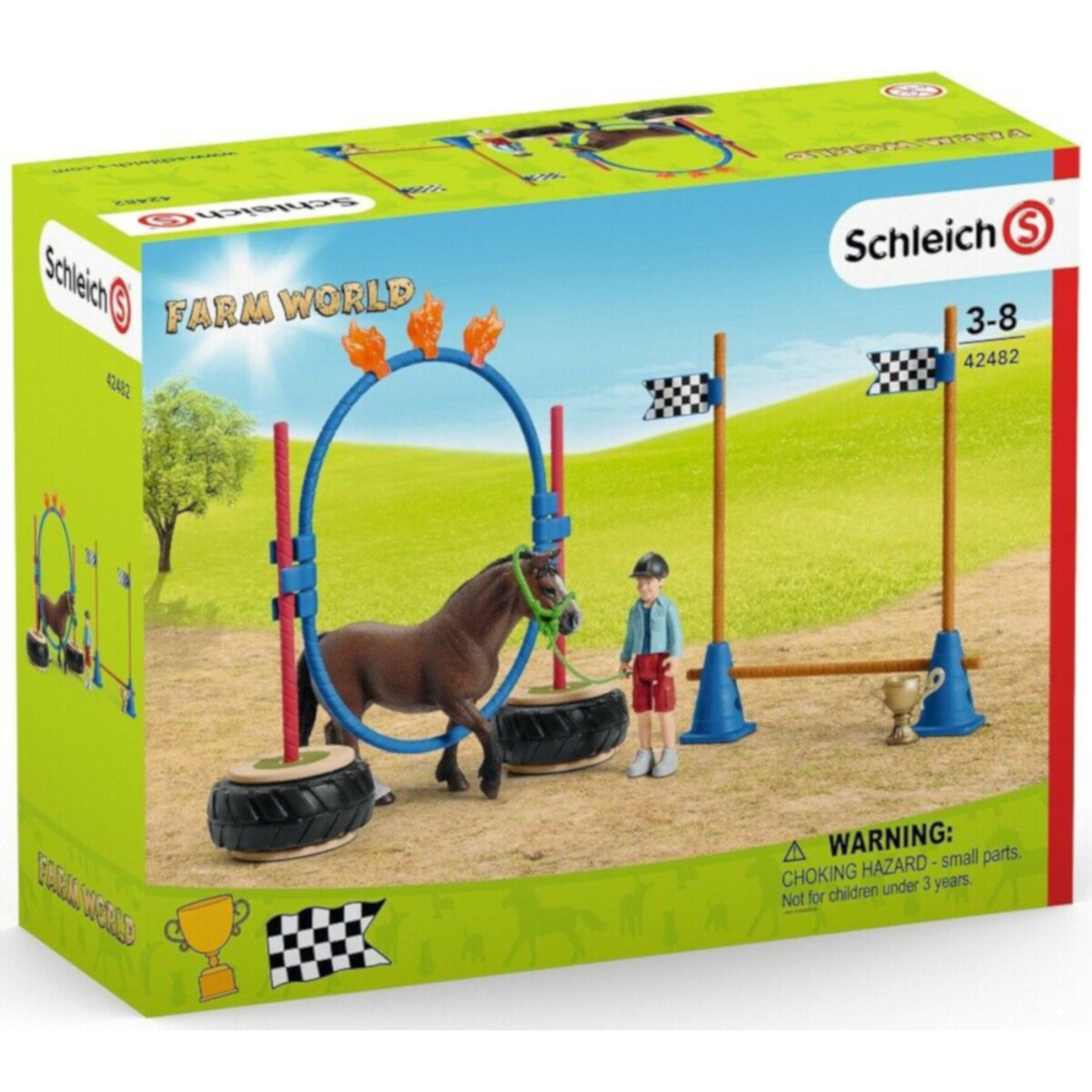 Schleich Farm World Pony Agility Rennen