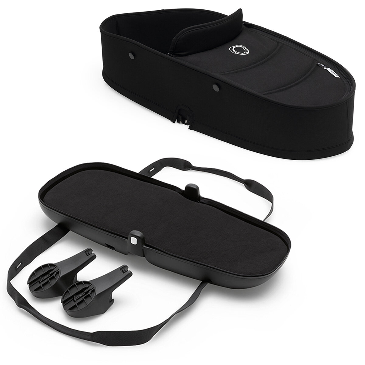 Bugaboo Bee 5 Liegewanne komplett Schwarz