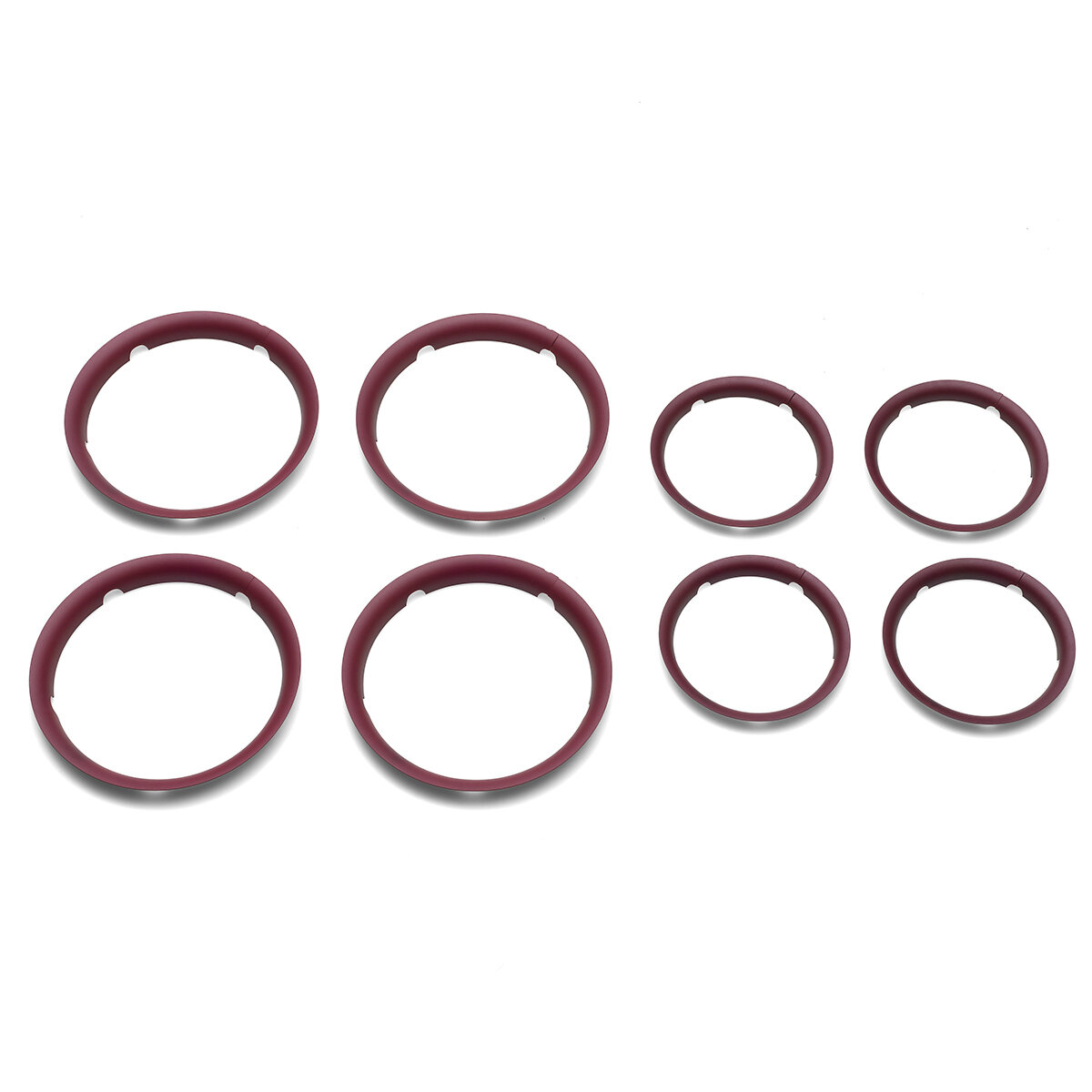 Bugaboo Fox Radkappen Dunkelrot