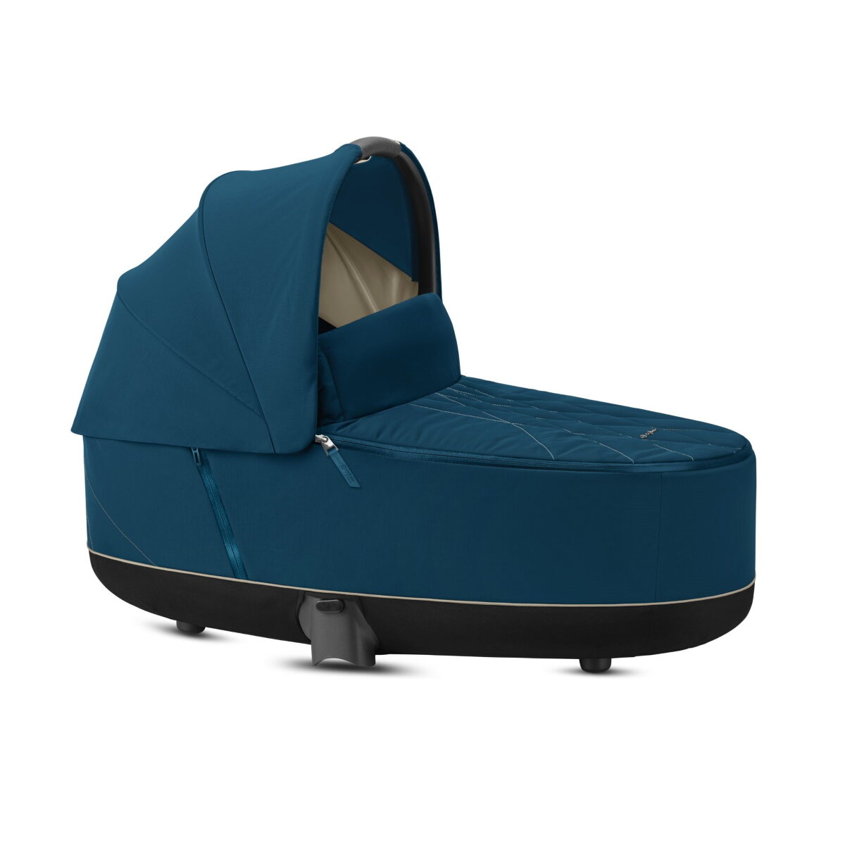 Cybex Priam Lux Kinderwagenaufsatz Platinum mountain blue - turquoise