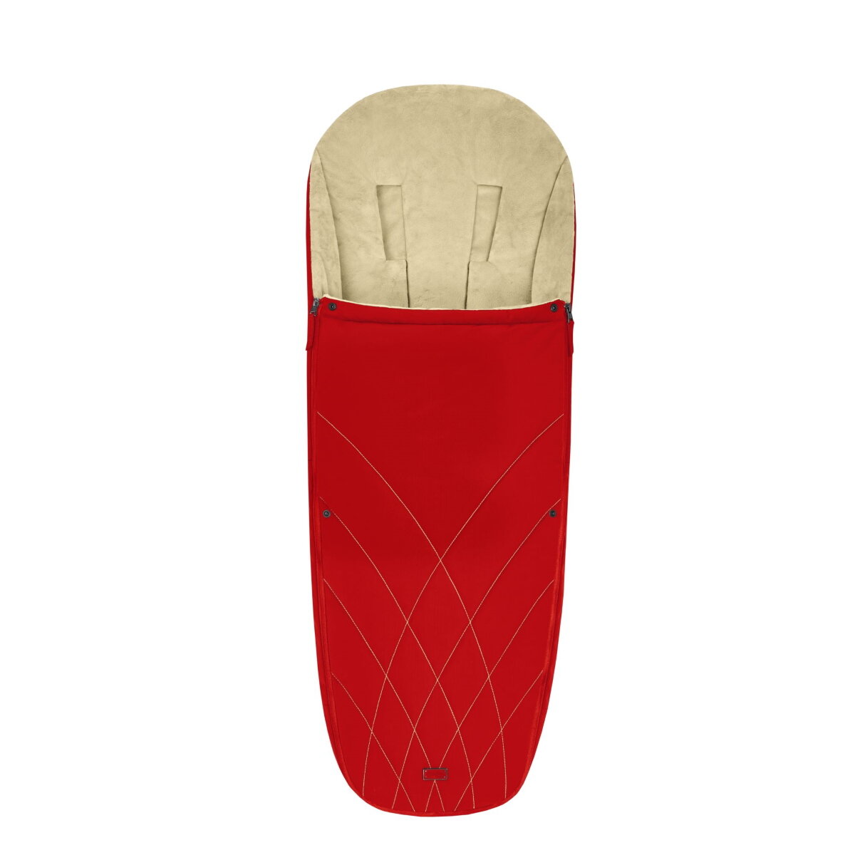 Cybex Fußsack Platinum-Kollektion autumn gold - burnt red