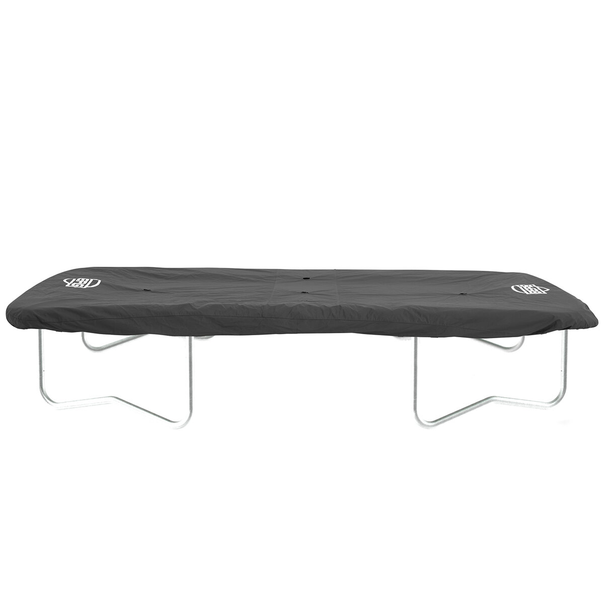 Berg Trampolin Abdeckplane Extra Eckig 280 cm Grau