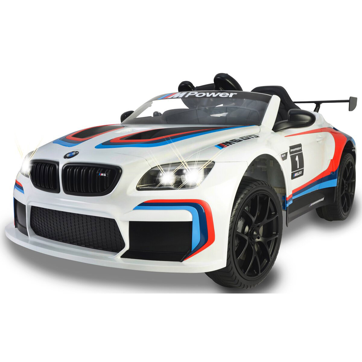 Jamara Kinderauto Ride On BMW M6 GT3 - Weiß