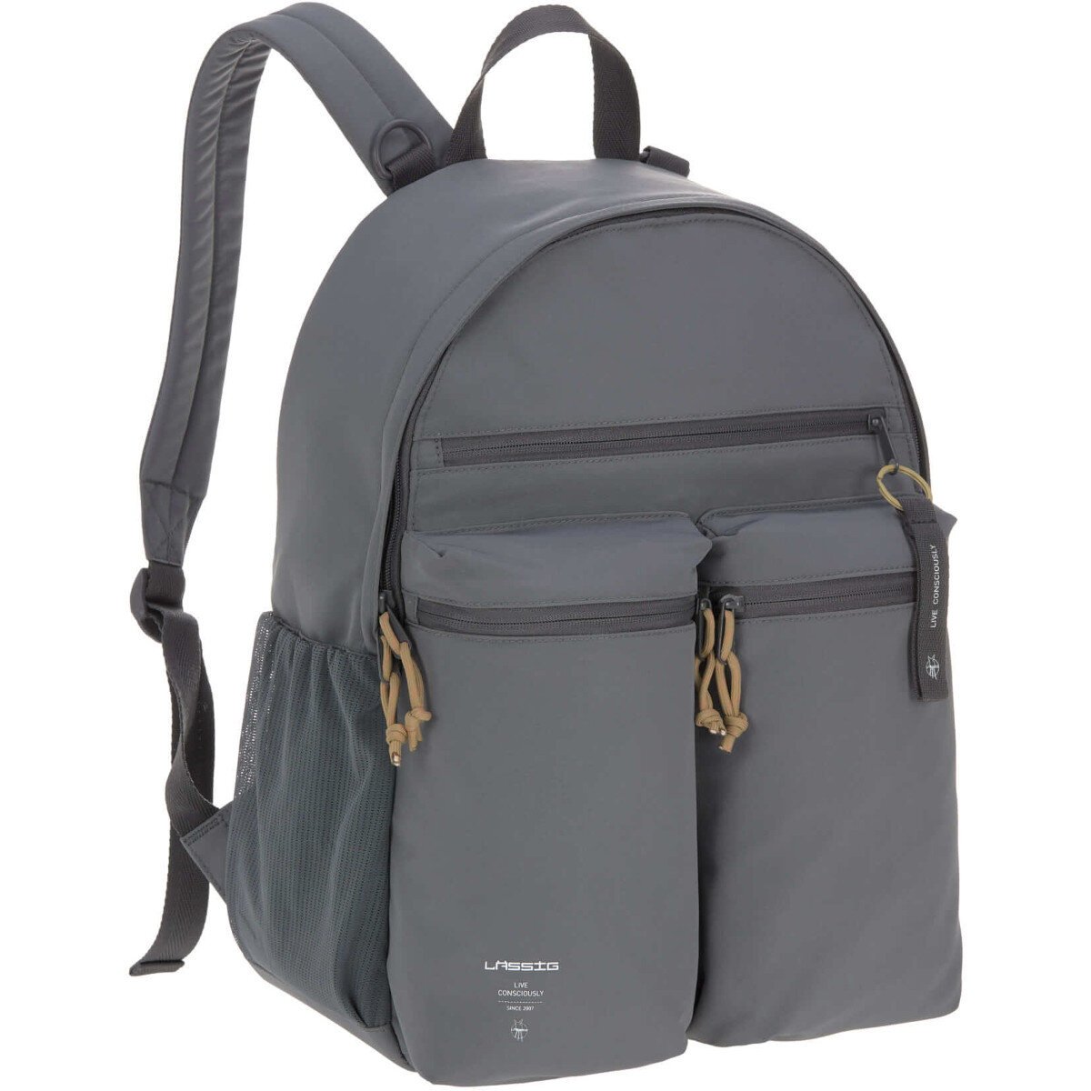Lässig Wickelrucksack Urban Backpack - Anthrazit