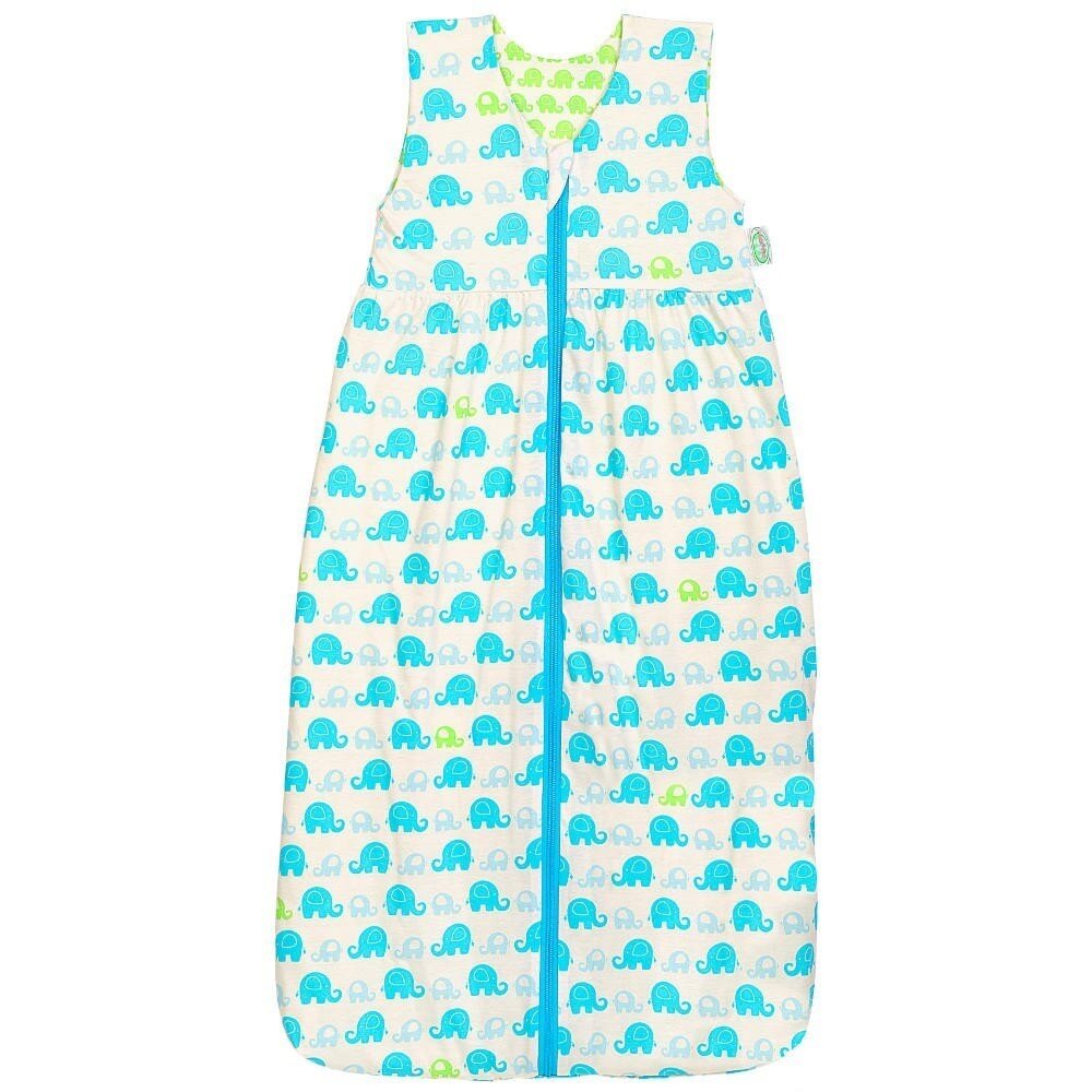 Odenwälder Jersey-Schlafsack Anni Funny Fant aqua 70