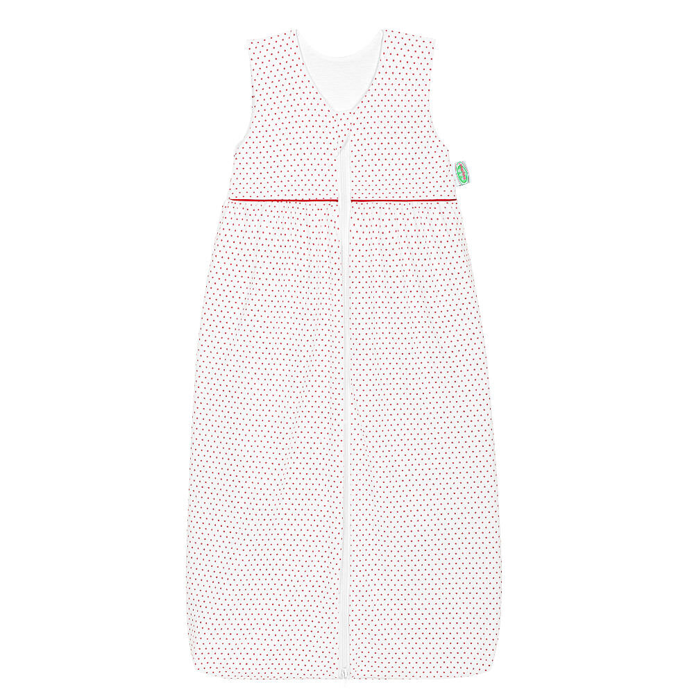 Odenwälder Jersey-Schlafsack Anni mini star rot 130