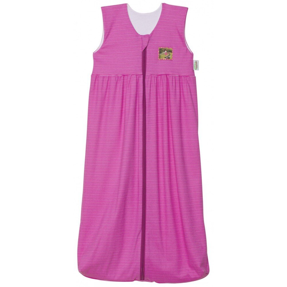 Odenwälder Jersey-Schlafsack Anni Streifen fuchsia 70