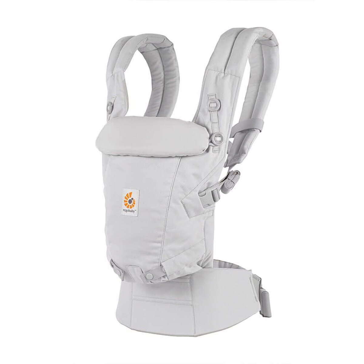 Ergobaby Adapt Softtouch Cotton Babytrage Pearl Grey