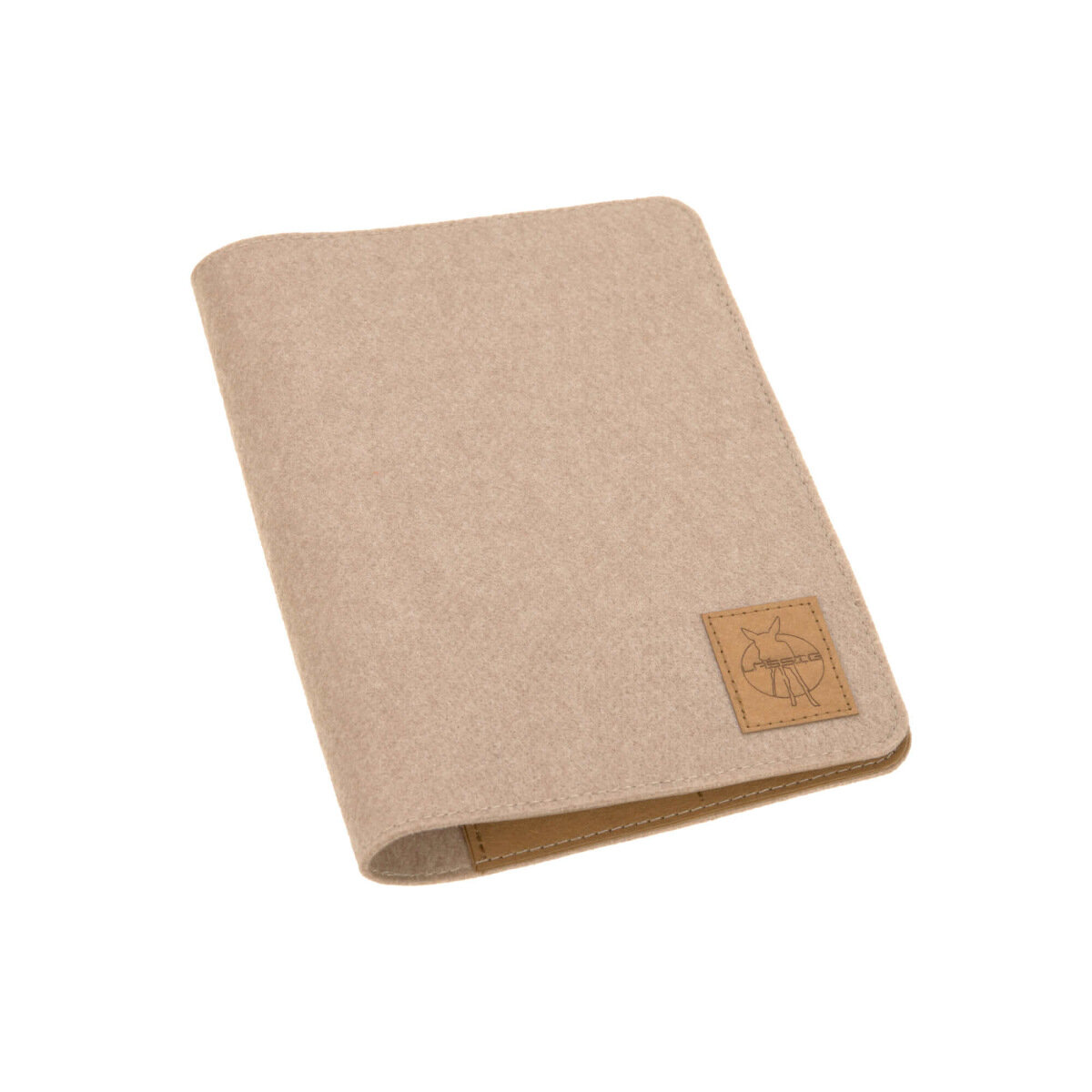 Lässig Mutterpasshülle Dokumentenmappe Limited Edition Felt Sand