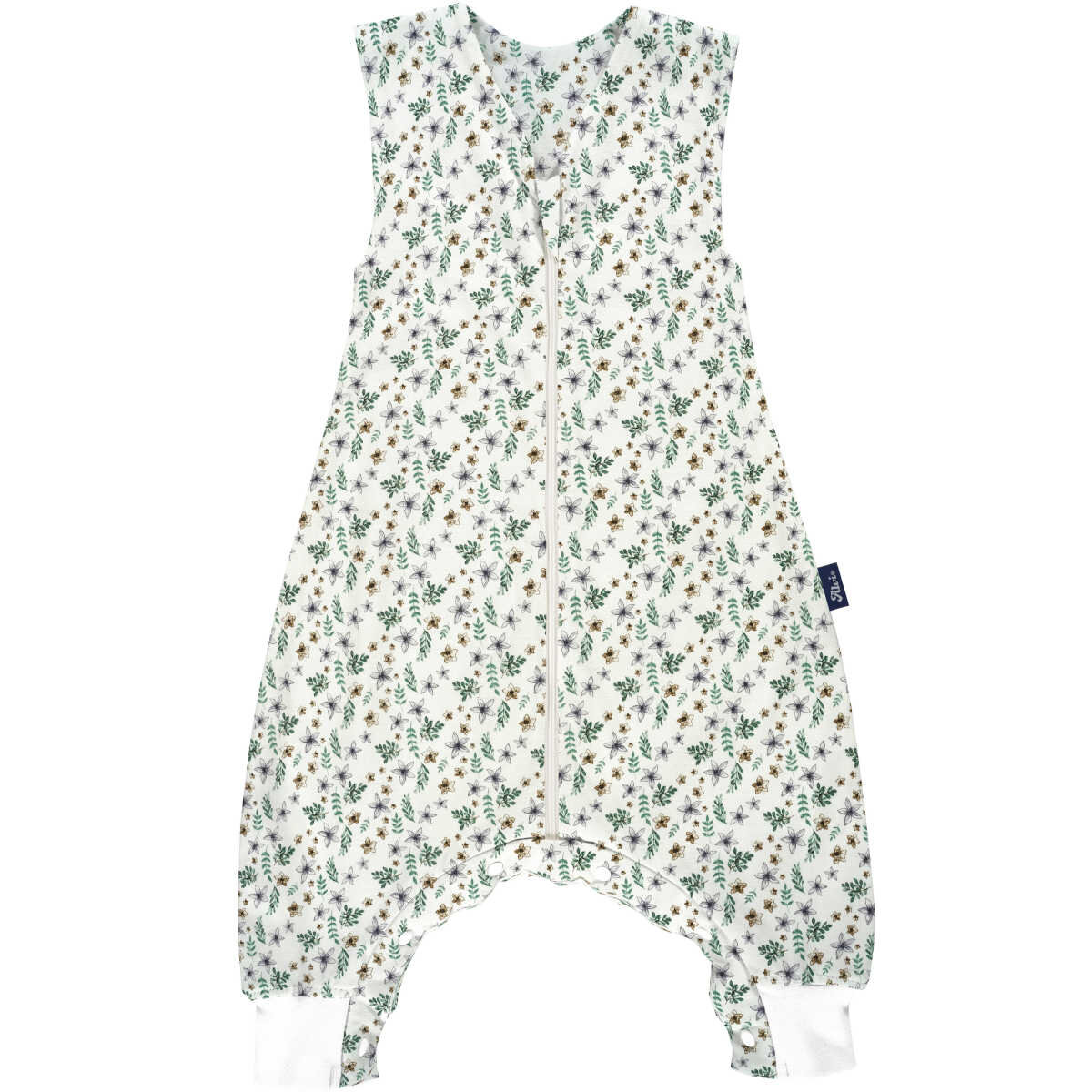 Alvi Sleep-Overall GOTS Petit Fleurs 70