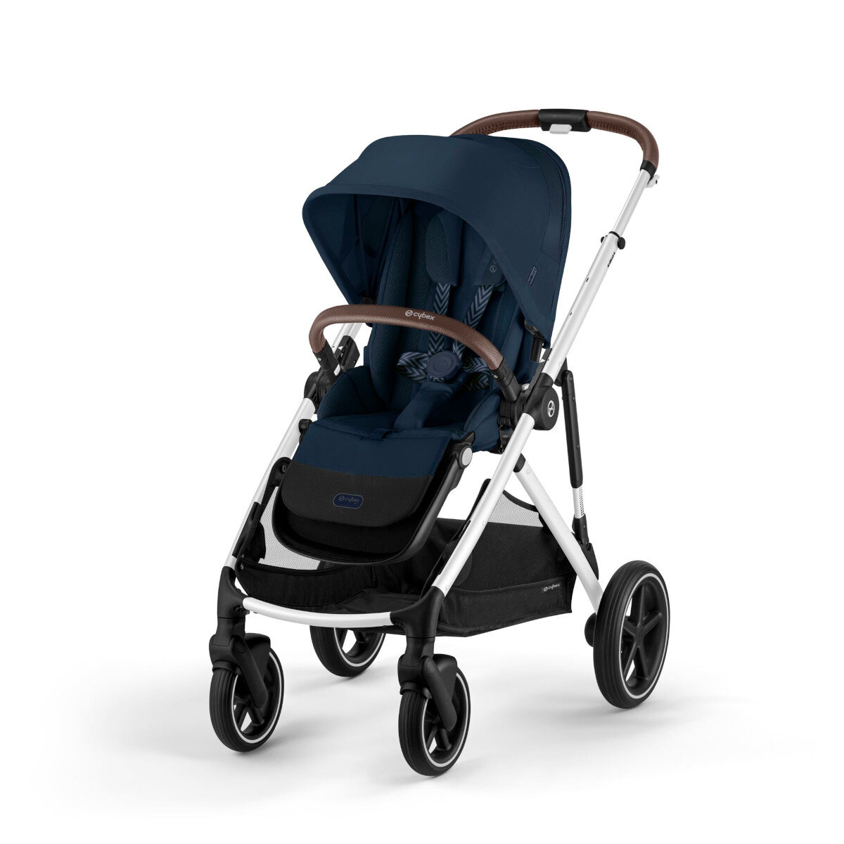 Cybex Gold - Gazelle S Kinderwagen Silver - Ocean Blue