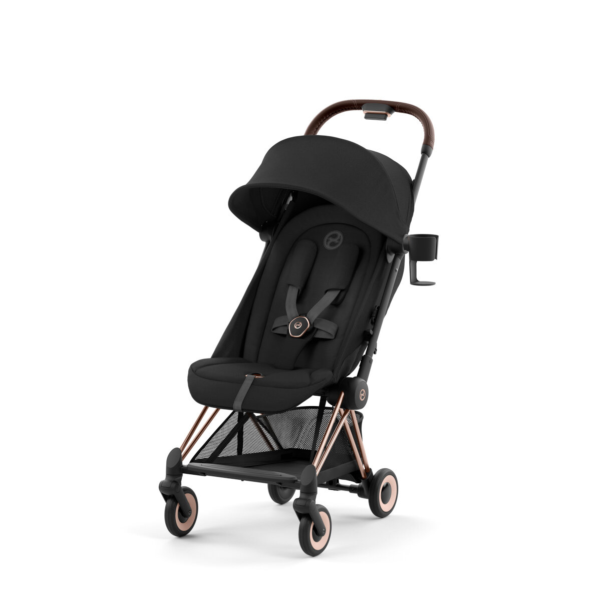 Cybex Reisebuggy Coya Rosegold Sepia Black
