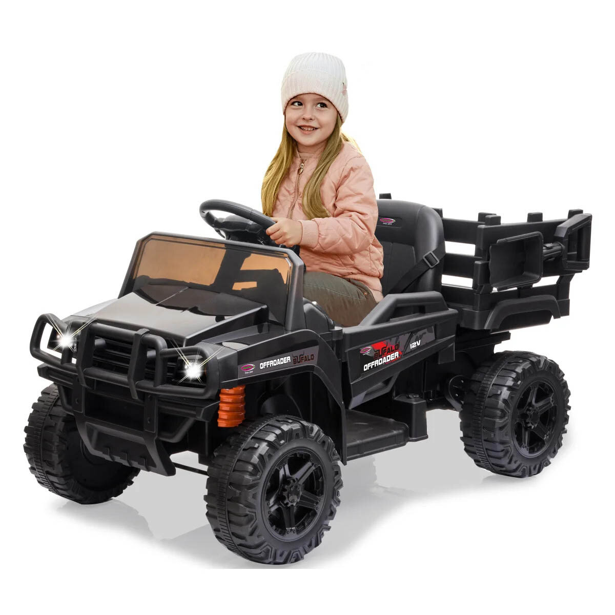 Jamara Kinderauto Ride-on Offroader Bufalo schwarz