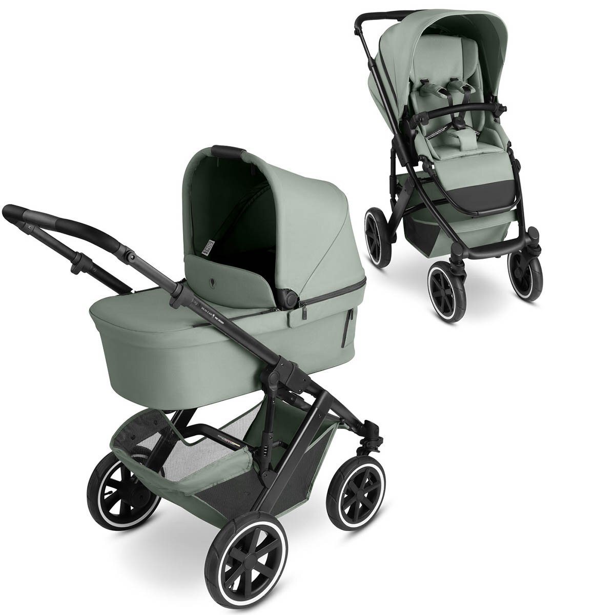 ABC Design Kombi-Kinderwagen Salsa 5 Air Pine