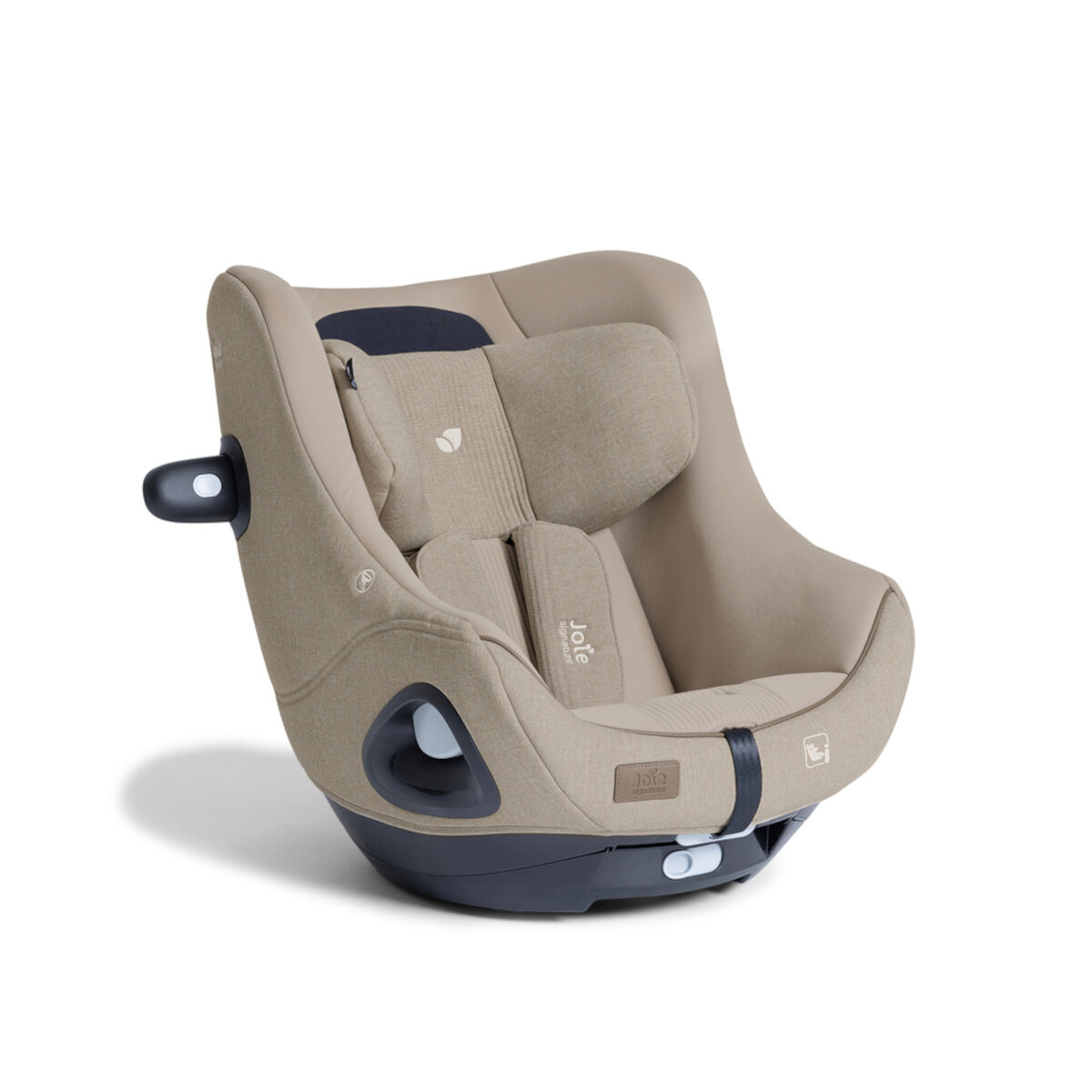 Joie Signature Reboard-Kindersitz i-Harbour E i-Size (76-105 cm) inkl. Zweitbezug aus Mesh - Sandstone