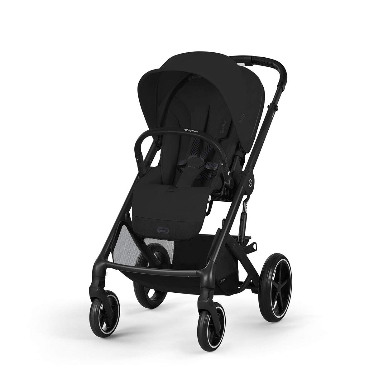 Cybex Gold - Kinderwagen Balios S Lux Schwarzer Rahmen - Moon Black
