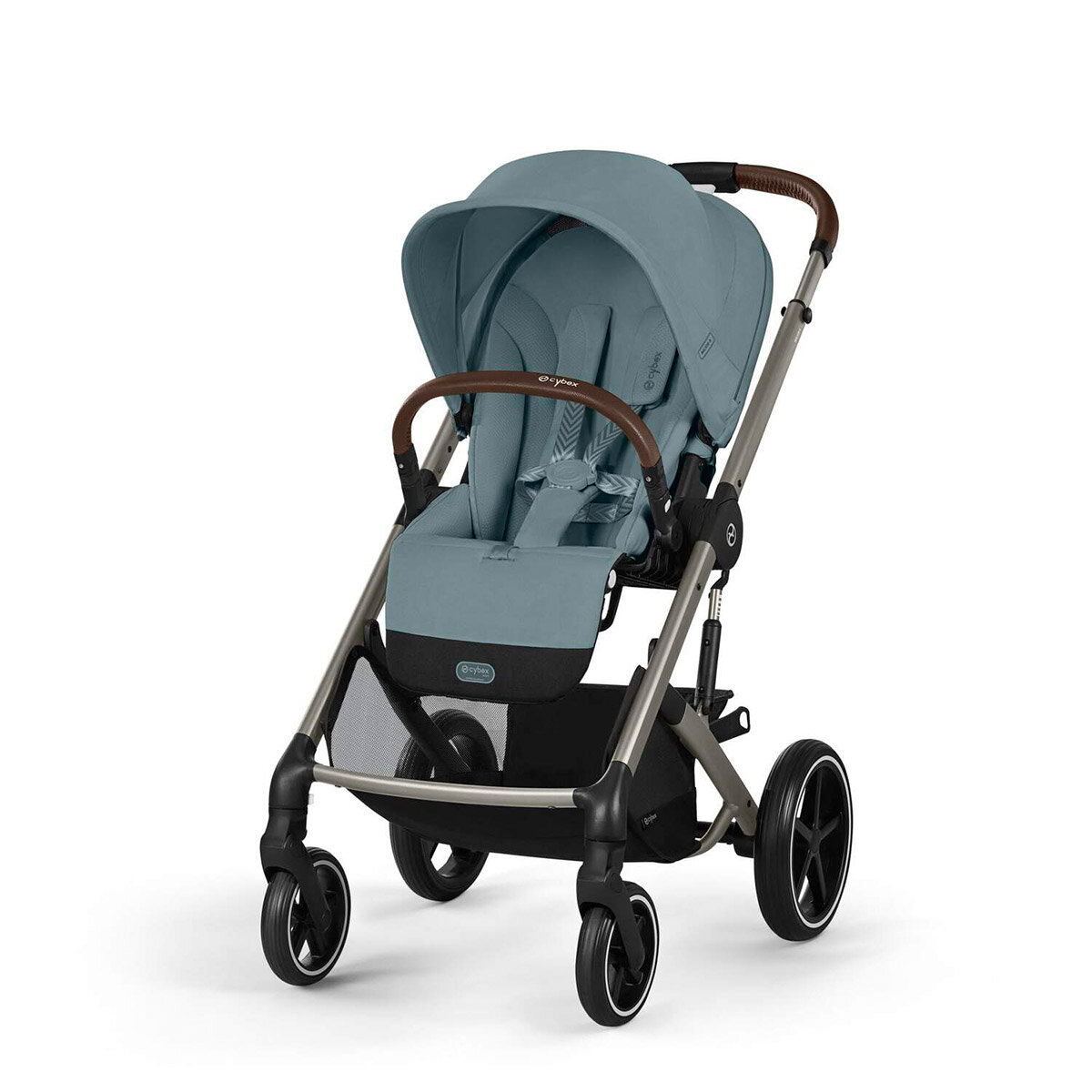 Cybex Gold - Kinderwagen Balios S Lux Taupe Rahmen - Stormy Blue