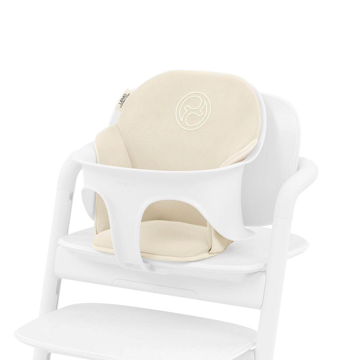 Cybex Gold Lemo Comfort Inlay/Komforteinlage Canvas White