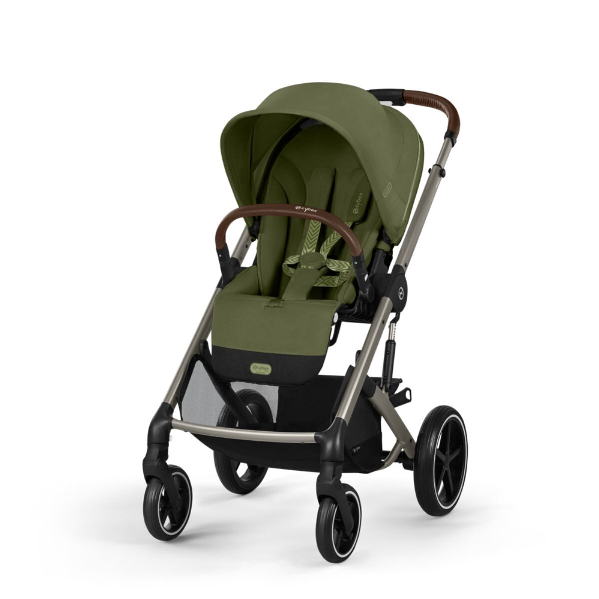 Cybex Gold - Kinderwagen Balios S Lux Taupe Rahmen - Moss Green