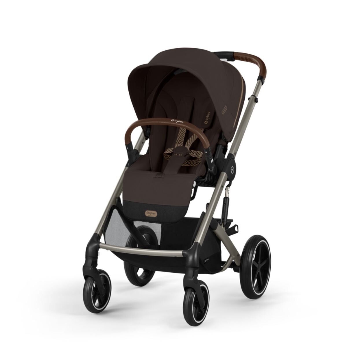 Cybex Gold - Kinderwagen Balios S Lux Taupe Rahmen - Chocolate Brown