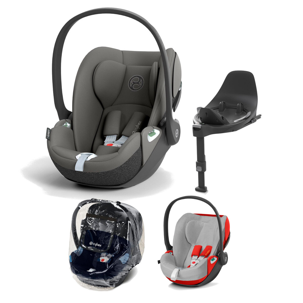 Cybex Babyschale Cloud T i-Size Set Mirage Grey