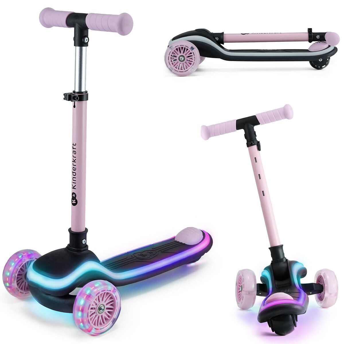 Kinderkraft Scooter / Kickboard Raket pink