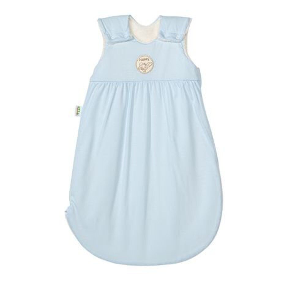 Odenwälder 1087-200 Gr. 70cm Mikrofaser-Teddy Schlafsack hellblau