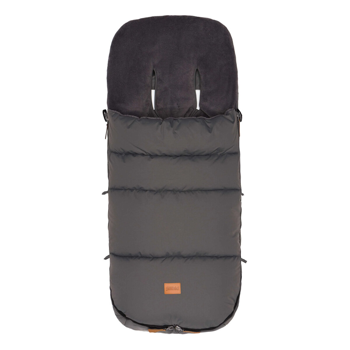 Fillikid Winterfußsack Kinley Coralfleece Grau